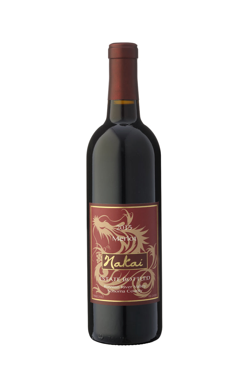 ナカイメルロー2015年エステートボトルDRAGON – Nakai Vineyard